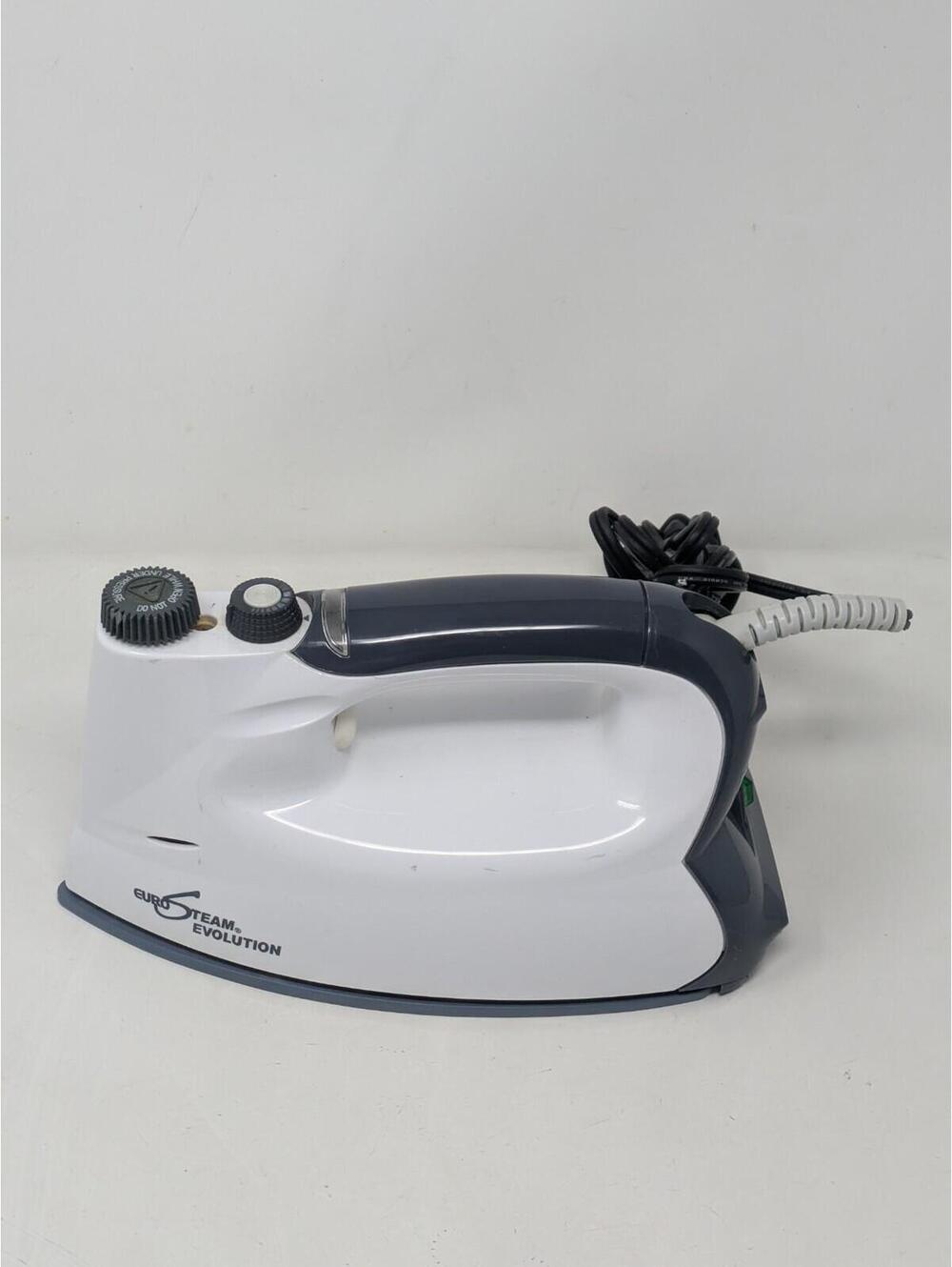 EuroSteam Evolution Iron Model 6399/3 Built In Boiler White/Black Tested